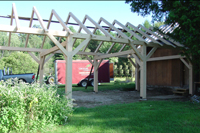 timberframe sheds